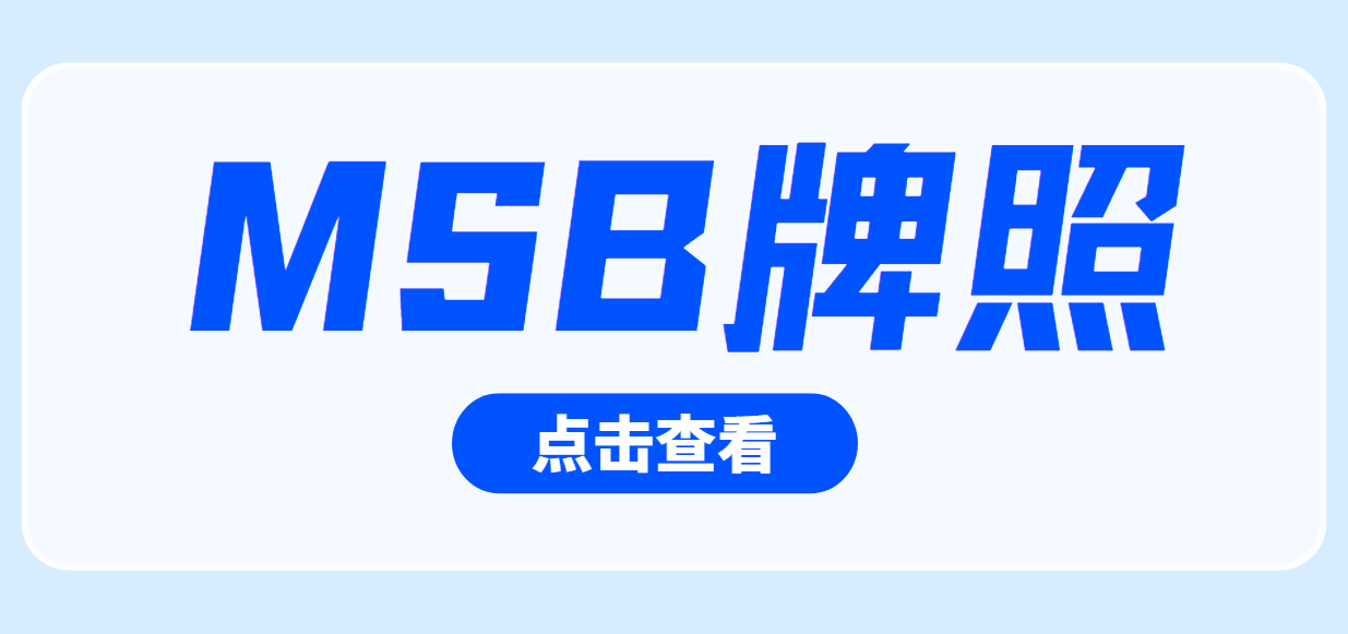 MSB美國(guó)金融牌照：跨境支付與虛擬貨幣交易的“綠色通行證”