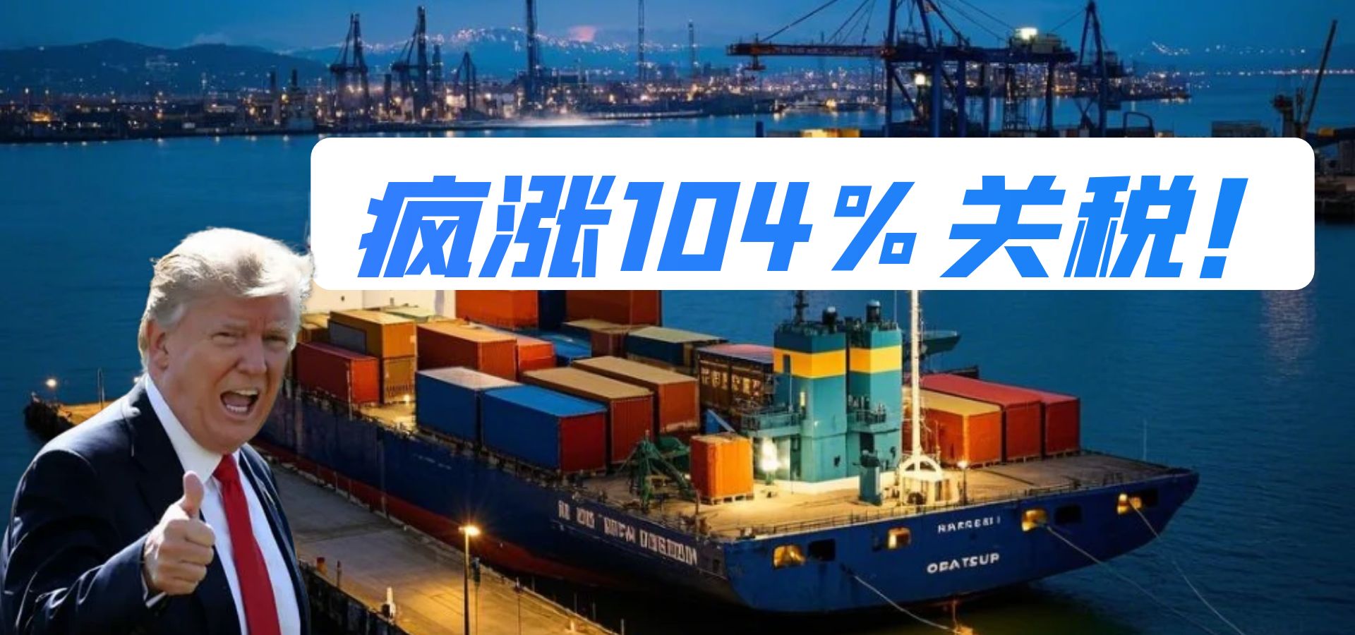 川普瘋了？104%關稅壓頂，跨境電商生死大考